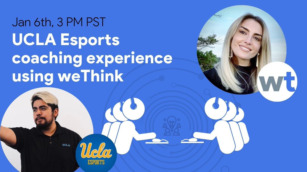wethink_inc's tweet photo. Don't forget to join us today for our interview with Coach @loldexisions from UCLA and how he increases team and player performance by focusing on teamwork, communication, and leadership!

https://t.co/ff3uDf2j5u

#esportsedu #esports #Leadership https://t.co/JAmDQc8quR