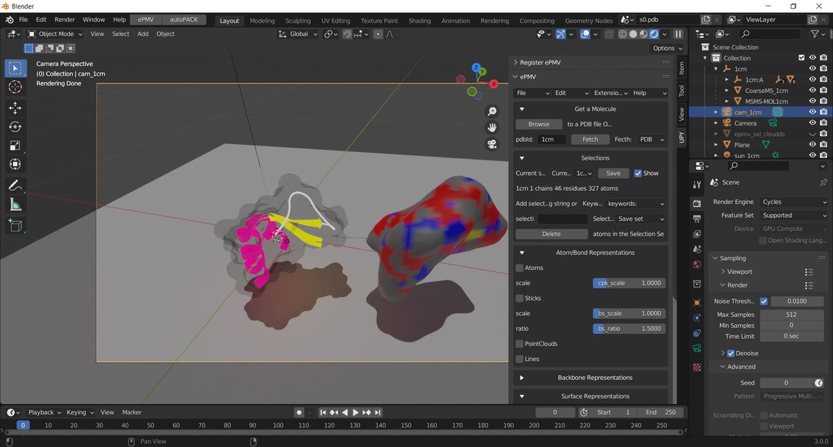 ludovic_autin's tweet photo. @luminous_lab really nice rendering! have you ever tried #epmv ?
I got it running with blender 3.0. on windows
https://t.co/dnzjRqIwkq https://t.co/dGCQ4ny33G