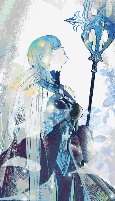 #FGO 
冬之女王。 