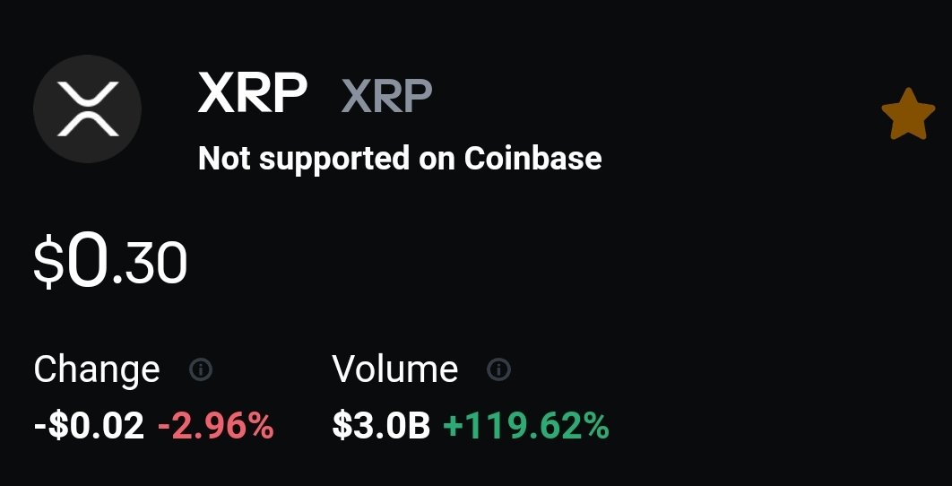 UniverseTwenty's tweet photo. What's Going On #Coinbase #XRP 🤔🤔 https://t.co/FYhXkCizYW