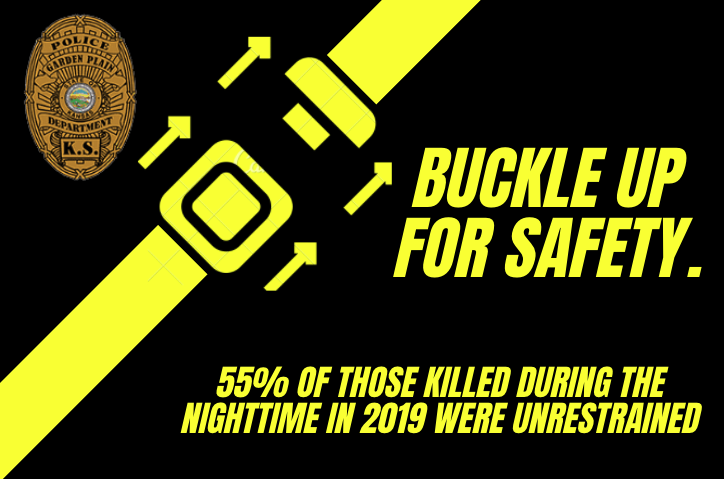 GardenPlainPD's tweet photo. #ClickItOrTicket #SeatbeltsSaveLives https://t.co/CxIwVBxhyE