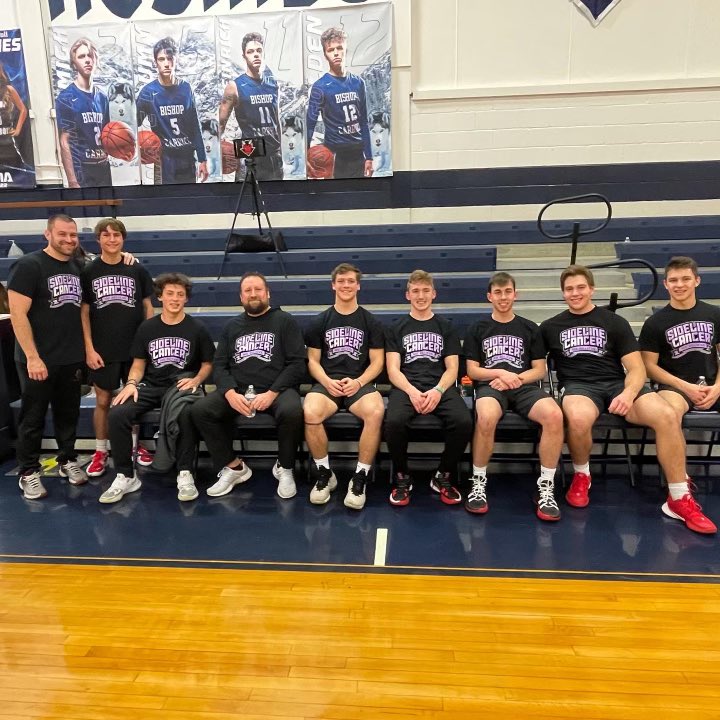 Great night! Great event! Great cause! @CCRedDevilBball @CCHSRedDevils Thanks @SidelineTBT for letting us be apart of this! Looking forward to working with you in the future! #ICAN #SideLineCancer #WeBelieve