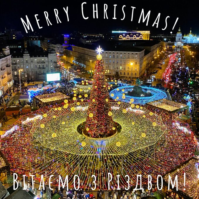 U.s. Embassy Congratulates Ukrainians On Christmas
