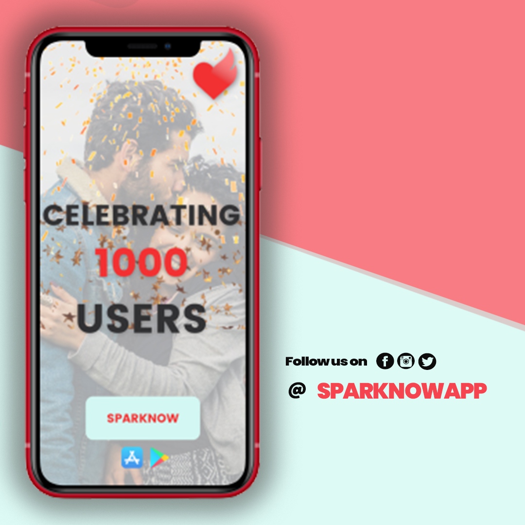 Thank you to all our amazing Sparkers for helping us hit 1,000 APP USERS! We can't wait to show you all our amazing updates for 2022. We love you❤️#sparknow #ignitethespark #relationshipapp #relationshipgrowth #realtionshipadvice #couplesadvice #datingwithpurpose