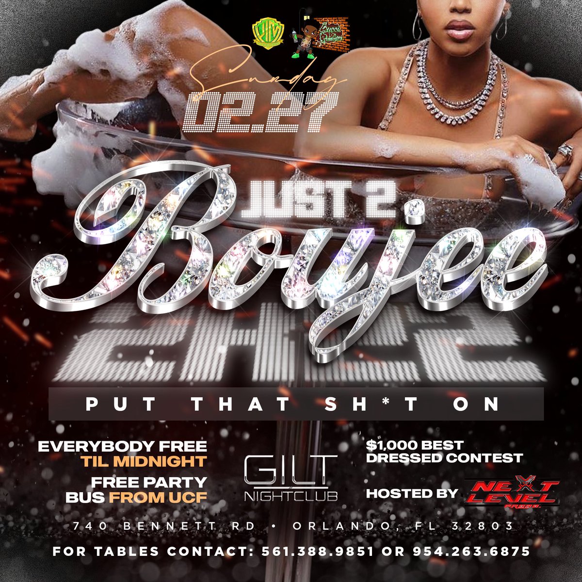 NextLevelPromo_'s tweet image. In a Major way #Just2boujiee 

$10 Tickets Out Now 

evnt.life/uRTshU