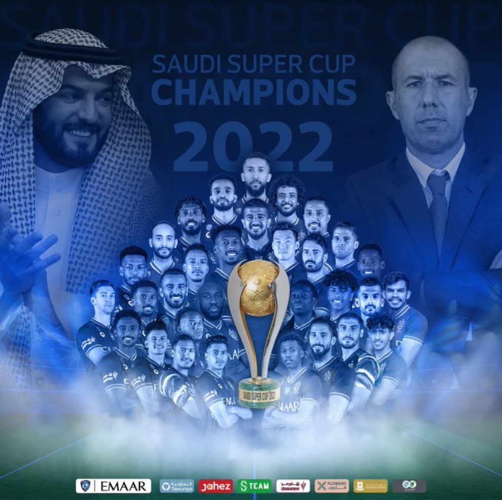 eltonarabia77's tweet photo. الهلال لا يشبع بطولات (مبرووووووك) 🇸🇦 https://t.co/vvNch9A8mT