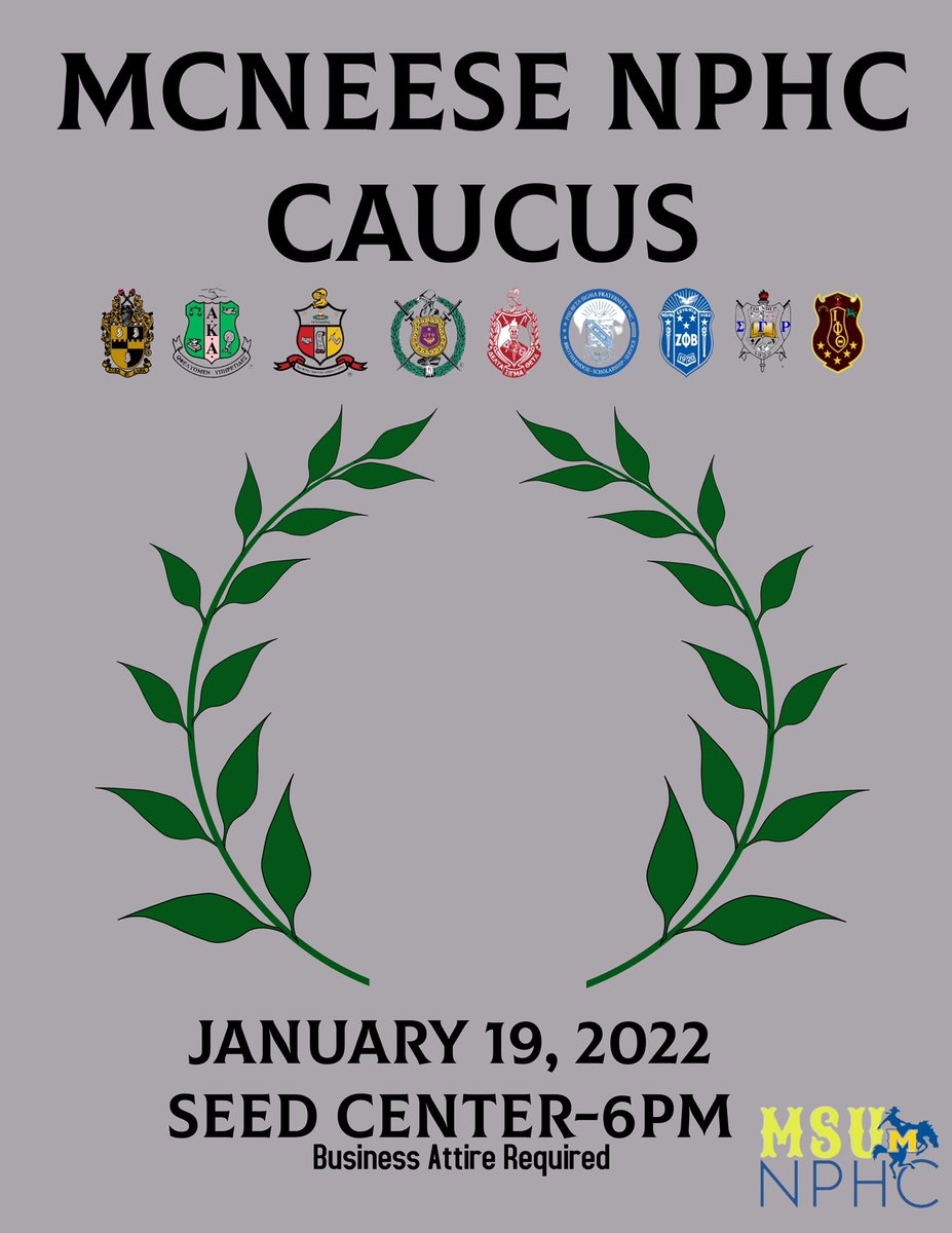 McNeese NPHC (@mcneese_nphc) on Twitter photo 