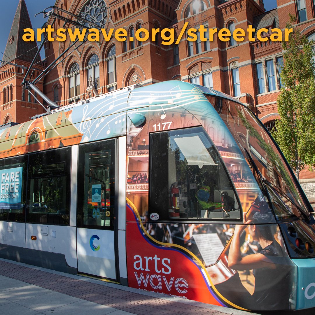 ArtsWave's tweet photo. You have until this Sunday, January 9, to design a wrap for the @CB_Connector streetcar and receive a $2,500 grant for your work! Visit https://t.co/wgCGEuW4y2 for more information and to submit your work! #BRINGYOU #LiveArtsAreBack #CincyArts @CityOfCincy @CincyBell https://t.co/0d6kySGDcd