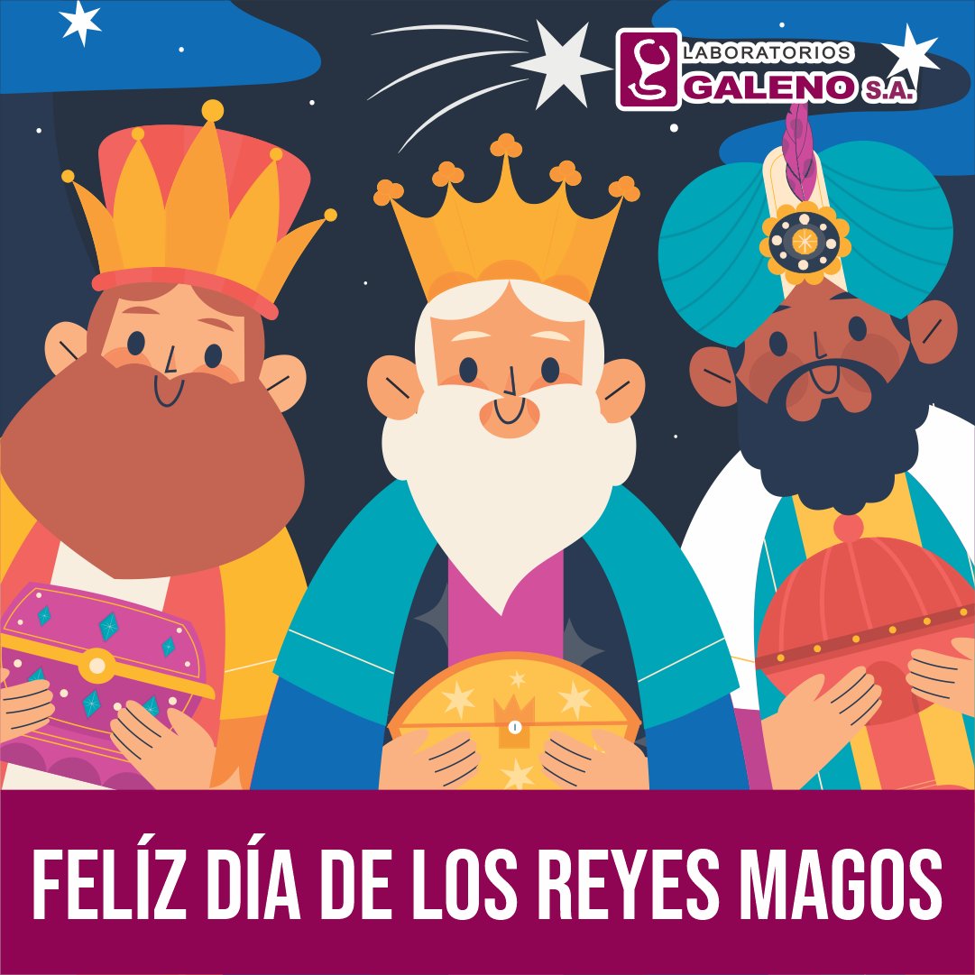 LabGalenoPy's tweet image. 💕Porque todos fuimos niños una vez. 

🤴🏼🤴🏽🤴🏿Feliz día de Reyes Magos a todos!!

🎁Que cada uno de los pedidos realizados se cumplan!!