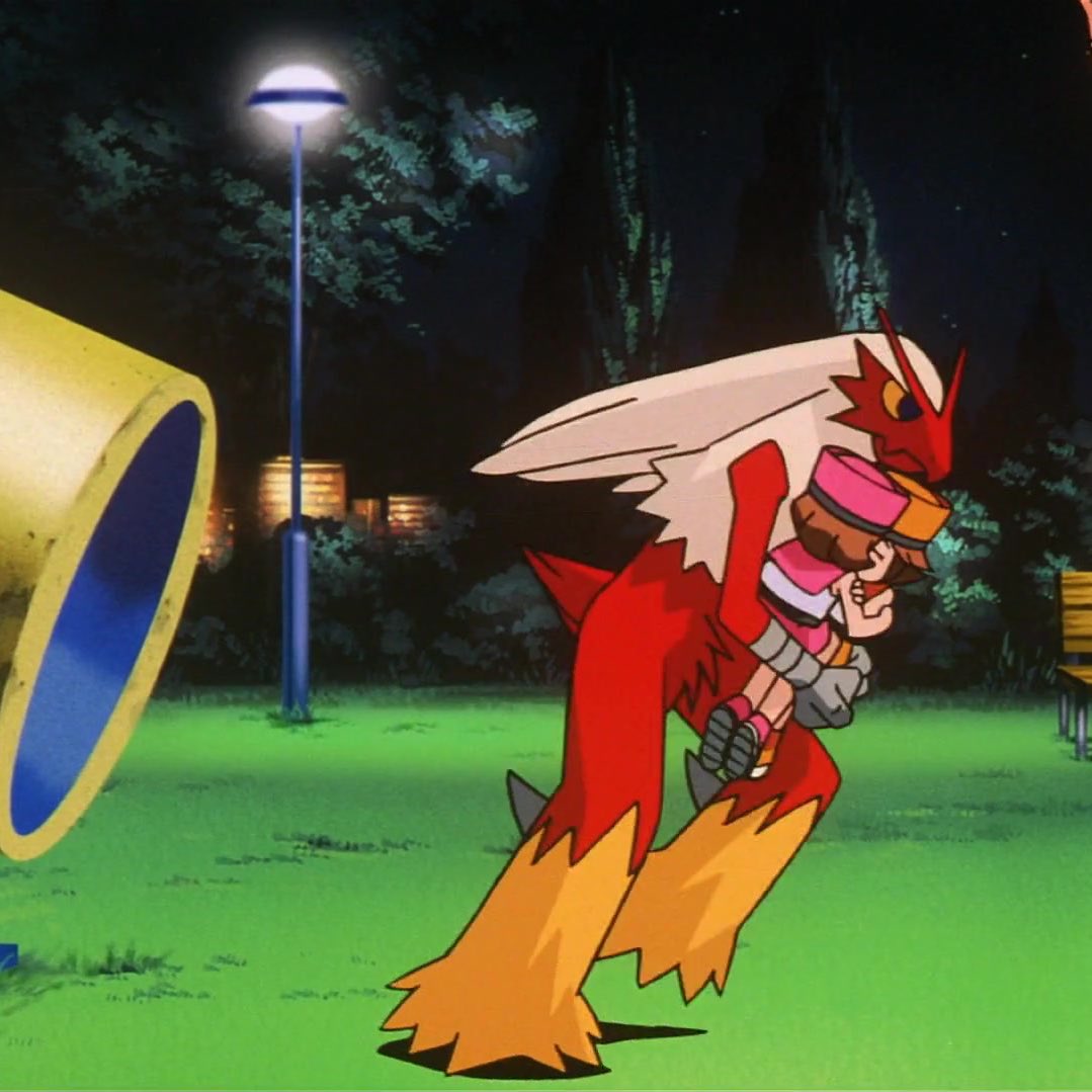 Blaziken is just having fun