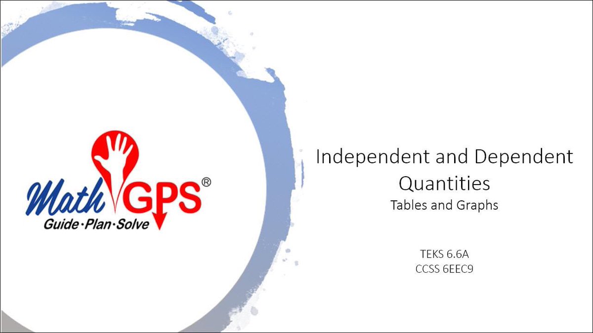 MathGPS's tweet photo. Travel the path to #mathematics success with #MathGPS -- Download our #FREEVideos available at https://t.co/a5iiY4Jym1.
Start Today: https://t.co/V33THZqqKO
#TEKS6.6A #IndependentQuantity #DependentQuantity #DataTables #Graphs #Relationships #6thGrade #TexasMath https://t.co/vlRTCQhcXx