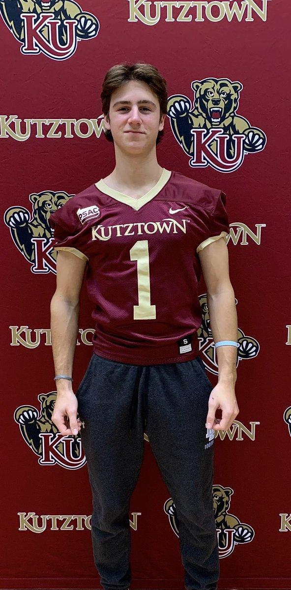 nate1millard's tweet photo. Excited to announce that after a visit and talk with @KUHC_Clements I have recieved an offer from Kutztown University. Thank you @coachket_KUFB for the great visit today. @RobFlowers5 @KickItJZ @BlazersBoone https://t.co/KfpOrdxetz