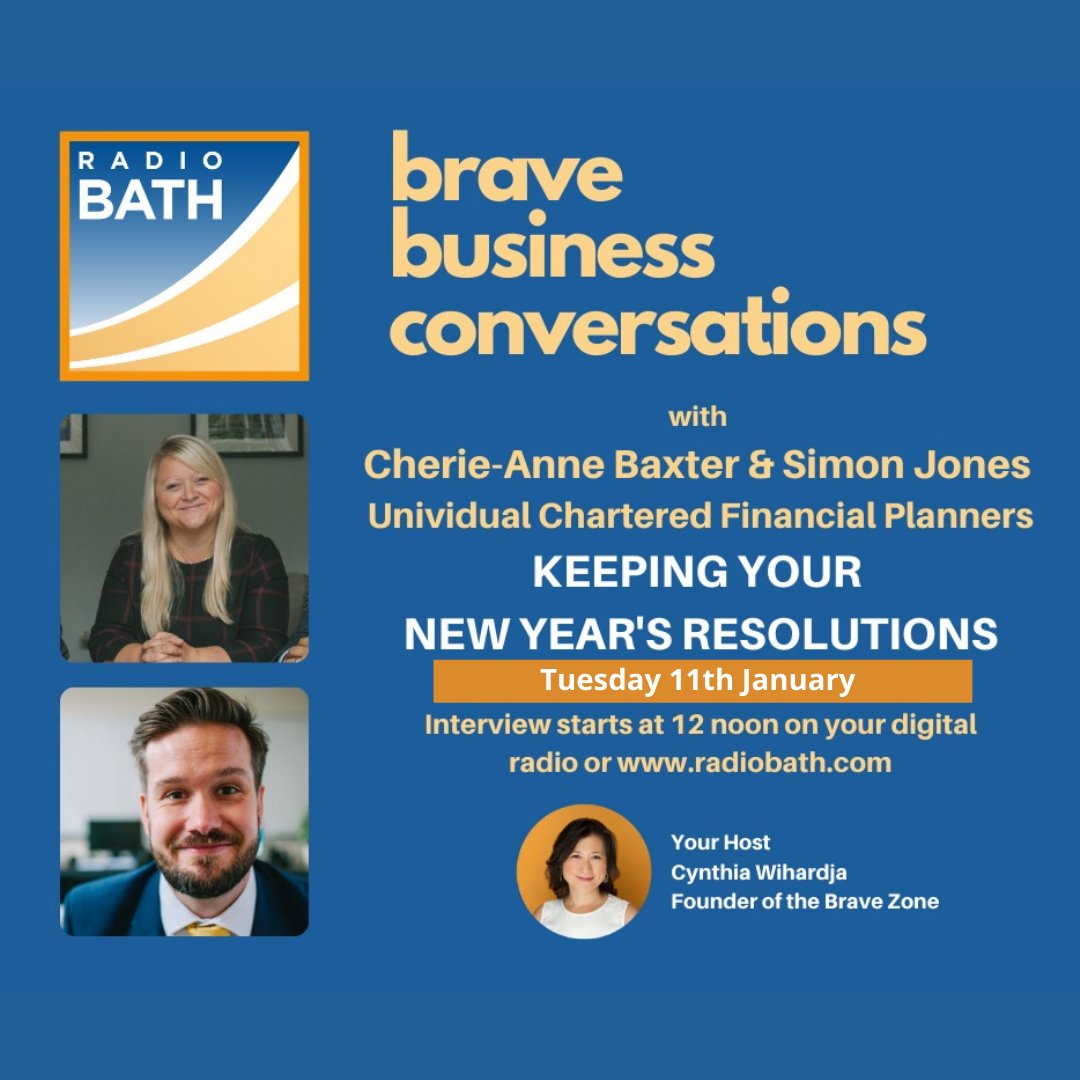 UnividualLtd's tweet photo. We all want a positive start to the year, so why is it we are so keen to create #NewYearsResolutions we know we won’t keep? @RadioBath‘s Cynthia Wihardja invited us in to unpick the secret recipe to #goalsetting and how to  build an achiever’s mindset
#Bath #BathUK #BathBusiness https://t.co/q1PBgPIDRc