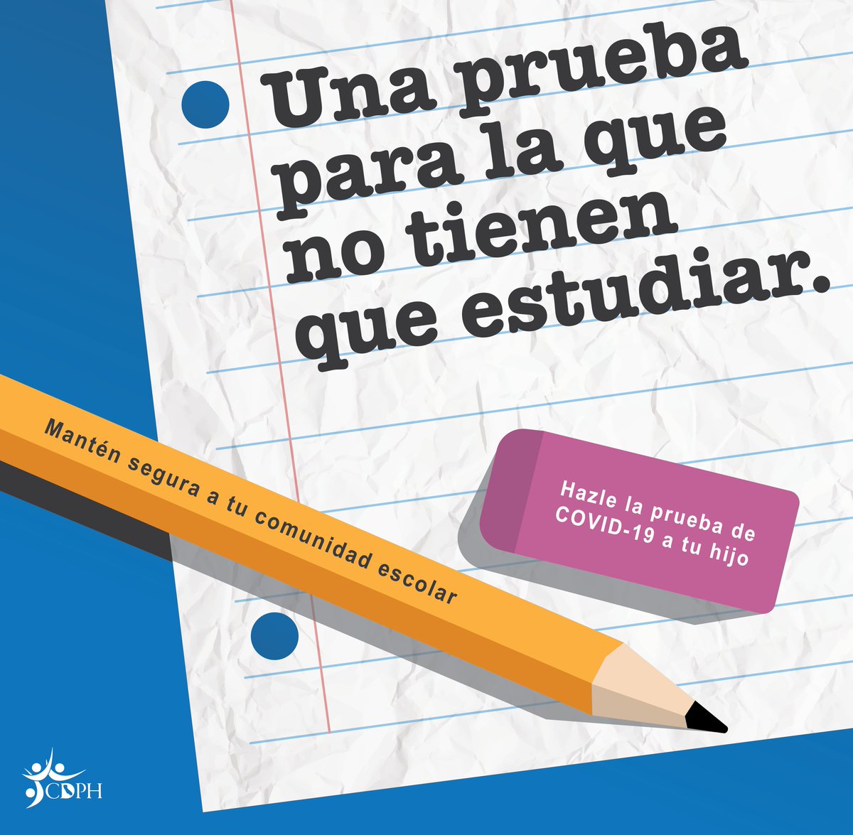 Testing students for #COVID19 before they return to school can help protect our school community and reduce the spread of COVID-19. PUHSD families: please check your email for information about how to get a free at-home antigen test from your school.