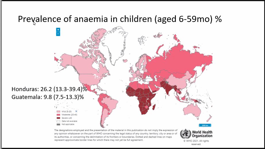 Hoy en el Workshop: Colaboración Suecia-Centroamérica por <a href="/SwedeninGT/">Sweden in Centralamerica</a> se comparte como nuestros países presentan índices alarmantes de anemia, relacionado a la deficiencia de hierro en la dieta. 

Los #cultivosnutritivos son esenciales para atender el problema.
