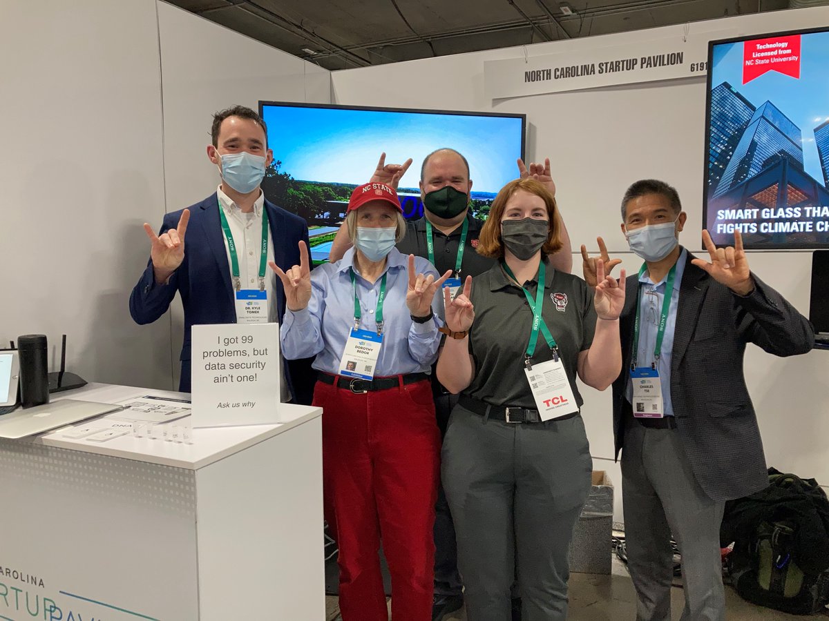 TradeShowLive's tweet photo. Building business starts with a great location and business ecosystem - and that's in  #NorthCarolina! Stop by Booth 61915 in #eurekapark and meet the team from @ncstateORC at #CES2022 and learn about innovation opportunities. @TriangleRegion https://t.co/kLECwo7WyY