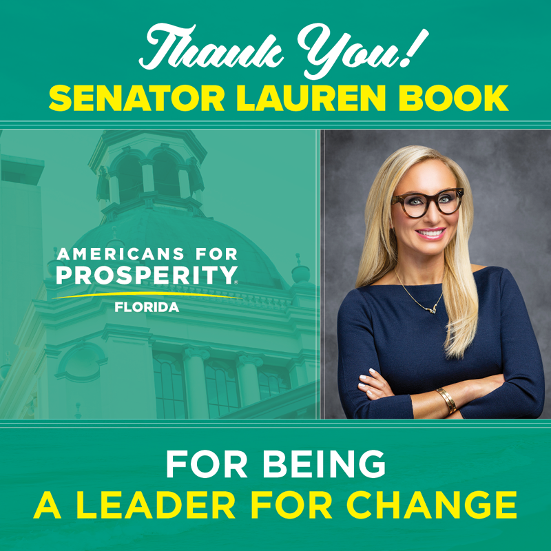 AFPFlorida's tweet photo. Thank you, Senator Lauren Book for sponsoring #SB428, Elimination of Court-Related Financial Obligations for Juveniles.
Your sponsorship removes barriers for juveniles allowing them to have a path for success.
We appreciate you! 🙌🏻 https://t.co/kNhlC6dRfb