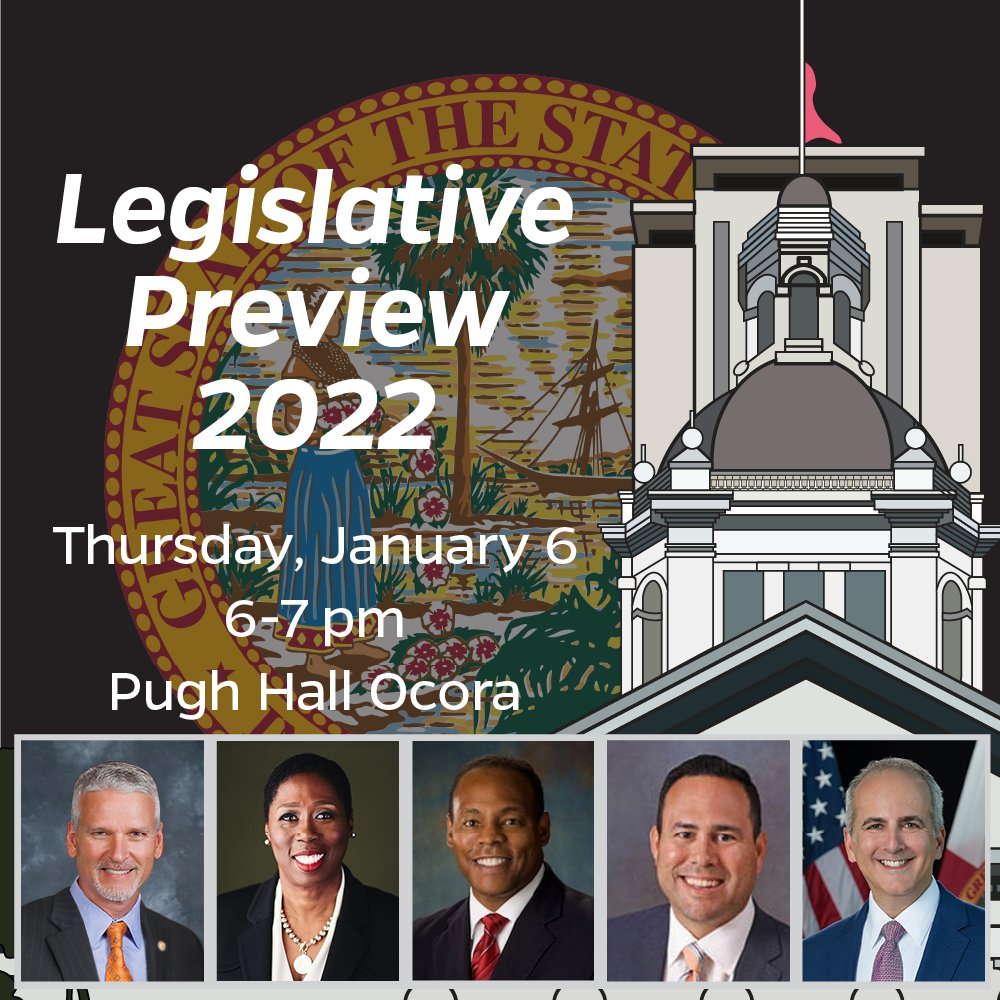 Bob Graham Center (@grahamcenter) on Twitter photo Today at 6 in the Ocora: FL's 2022 Legislative Session preview, featuring panelists @KeithPerryFL, @DuranForFlorida; Eric Godet of <a href="/GNVChamber/">Greater Gainesville Chamber</a>; & Yolanda Cash Jackson of @beckerpoliakoff.
Can't attend in person? It's streamed live at bit.ly/firsttake2022 Today at 6 in the Ocora: FL's 2022 Legislative Session preview, featuring panelists @KeithPerryFL, @DuranForFlorida; Eric Godet of <a href="/GNVChamber/">Greater Gainesville Chamber</a>; & Yolanda Cash Jackson of @beckerpoliakoff.
Can't attend in person? It's streamed live at bit.ly/firsttake2022