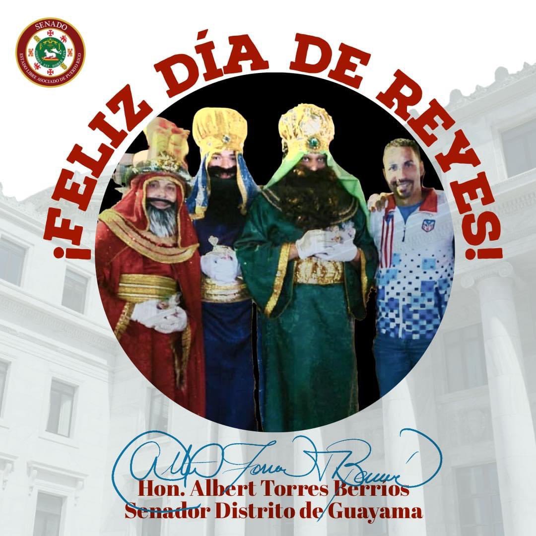 AlbertTorresSen's tweet photo. En este Día de Reyes mi deseo desde lo más profundo de mi Corazón es, que la paz que sintieron los Reyes cuando llegaron donde El Niño Jesùs sea la que tú puedas sentir en este año 2022. ¡Felicidades! https://t.co/nm7d4E9ns5