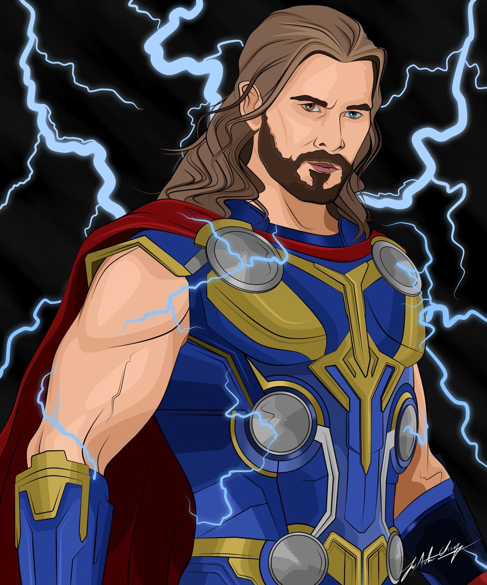 JohnStarkArt's tweet photo. Love and Thunder
#ThorLoveAndThunder https://t.co/gXghbZmq2J