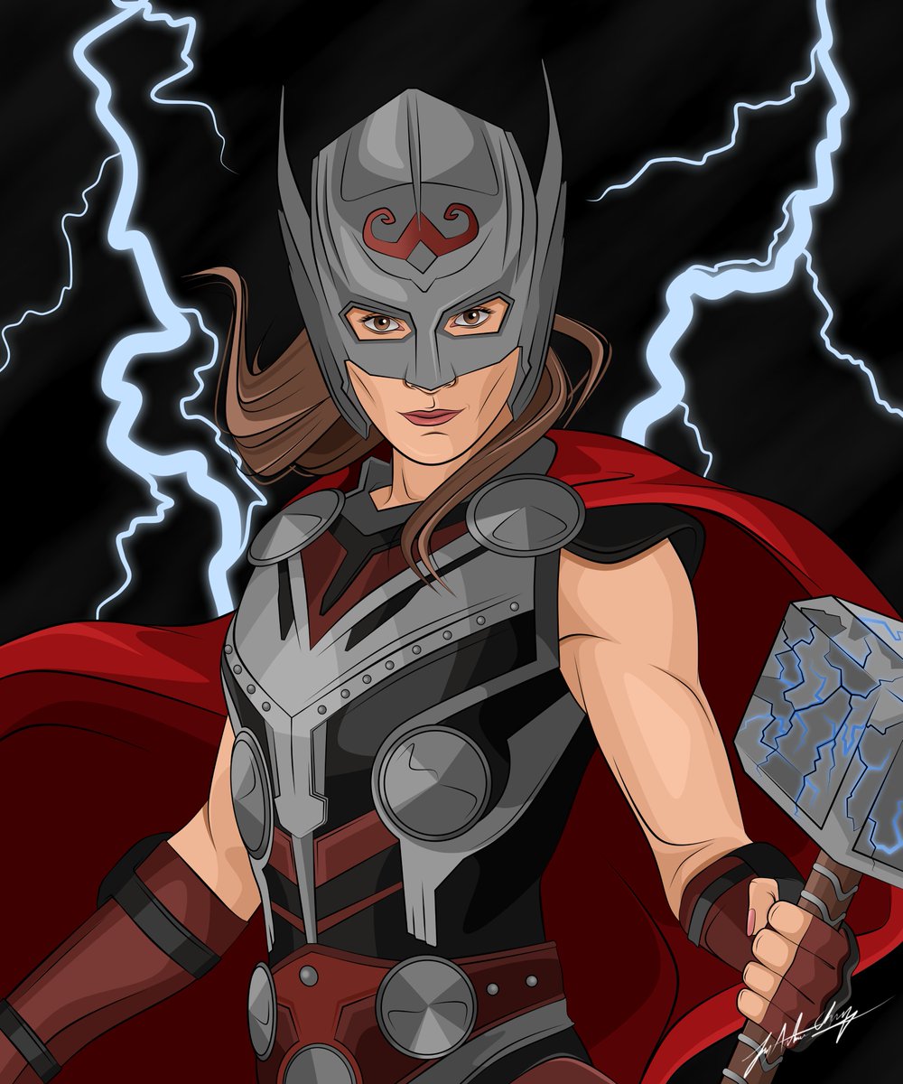 JohnStarkArt's tweet photo. Love and Thunder
#ThorLoveAndThunder https://t.co/gXghbZmq2J