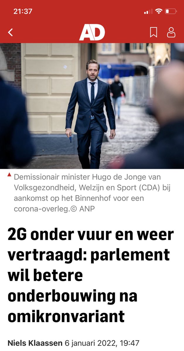 hansvantelling's tweet photo. Told ya’;). 

2G is een stap te ver. En gaat ‘m niet worden. Dit is ook een opmaat naar het einde van andere maatregelen. Er is niet voldoende draagvlak meer. De radicale en niet ‘feitgebonden lockdownbepleiters’ worden een marginale groep. https://t.co/LqU6EUwyzl