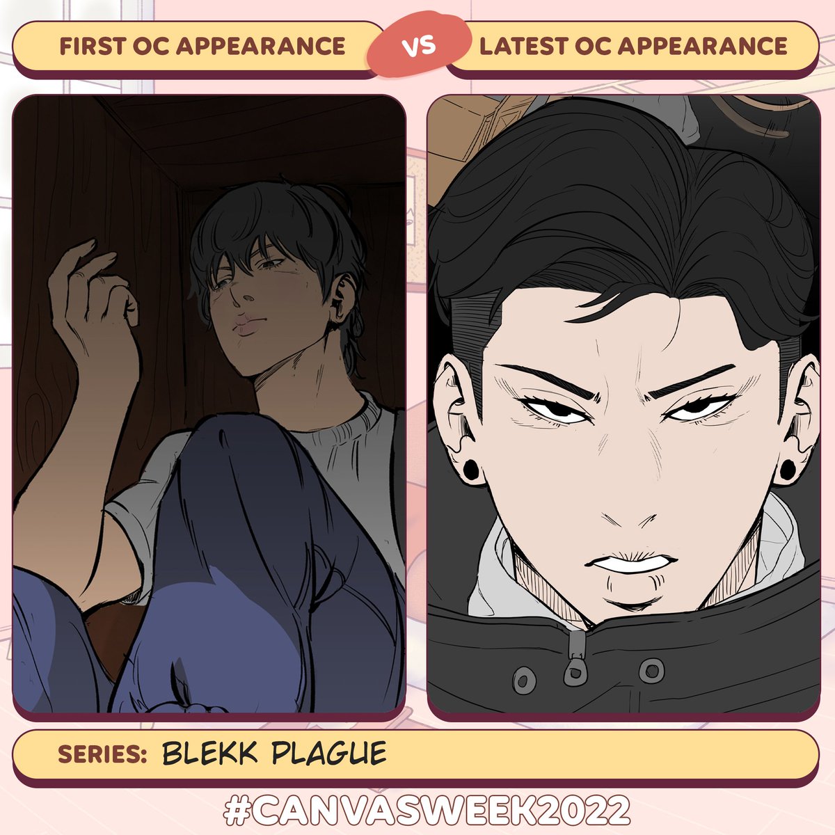 PNBComics's tweet photo. Happy #CANVASWeek2022
Here are some of our First and Latest OC appearances! 

If you got time, check out our webtoon "Blekk Plague" on @webtooncanvas

https://t.co/tRLS9VmyWD
#webtoon #webtooncanvas
#CANVASHiddenGems https://t.co/I1RHP9Qu5o