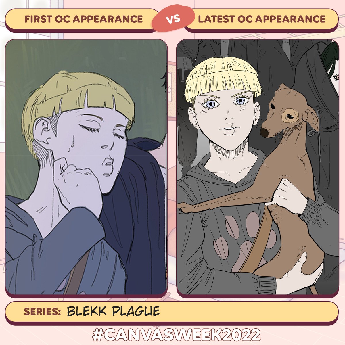 PNBComics's tweet photo. Happy #CANVASWeek2022
Here are some of our First and Latest OC appearances! 

If you got time, check out our webtoon "Blekk Plague" on @webtooncanvas

https://t.co/tRLS9VmyWD
#webtoon #webtooncanvas
#CANVASHiddenGems https://t.co/I1RHP9Qu5o