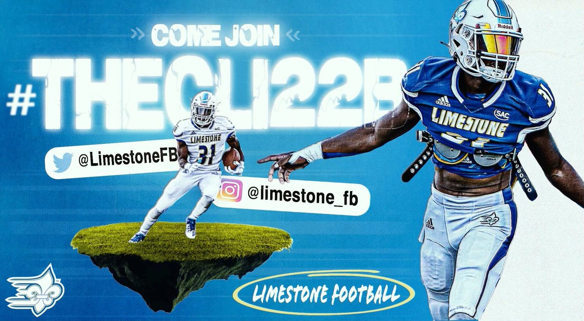 BowserDarius's tweet photo. Thankful to have received an offer from @LimestoneFB after talking with @LoganHallLU. 

@ShaedonMeadors @Coach_Lane8 @coach_ashmore @Clover_Football https://t.co/PeOaMsorjP