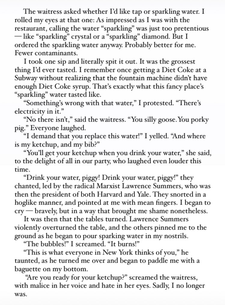 dennisbhooper's tweet image. I’ve made a lot of jokes about the J.D. Vance sparkling water story from Hillbilly Elegy, to the extent that it probably sounds made up, but you owe it to yourself to read the real thing if you haven’t