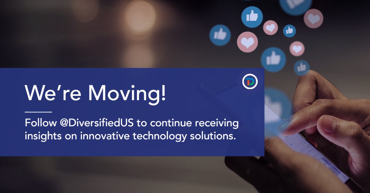 hbcomm's tweet photo. On April 1, our Twitter page will be retired. For all things global technology solutions, follow @DiversifiedUS.
#growingglobal #digitalfuture, #canyouimagine #imaginationengineered https://t.co/RNzDxWG5Mi