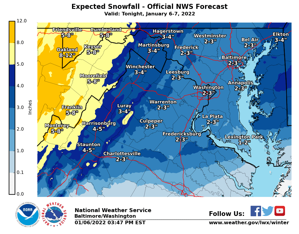 NWS Baltimore-Washington tweet media