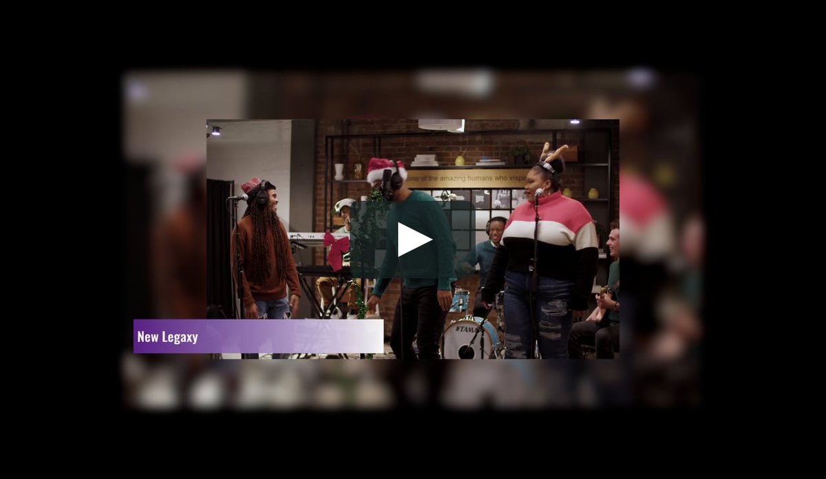 If you missed our Holiday Video Jukebox in December, this performance is the perfect way to kick off your new year! Watch #NewLegaxy's uplifting and soulful cover of "Go Tell It on the Mountain"- vimeo.com/662691228