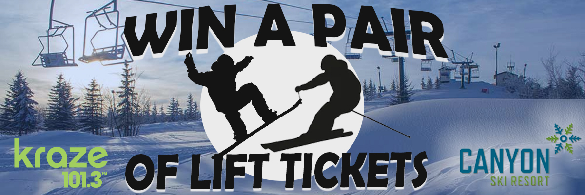 Warmer weather is on the horizon... RETWEET THIS NOW to enter to win lift passes to <a href="/SkiCanyon/">Canyon Ski Resort</a>! 
kraze1013.com/win/