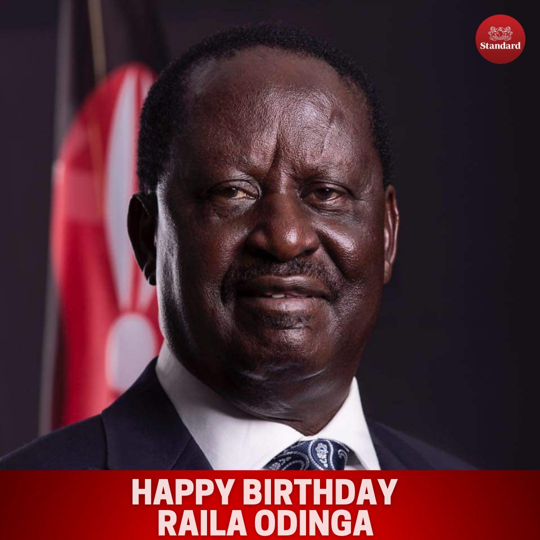 Happy Birthday Raila Odinga

Jakom turns 77. Send him your birthday message  