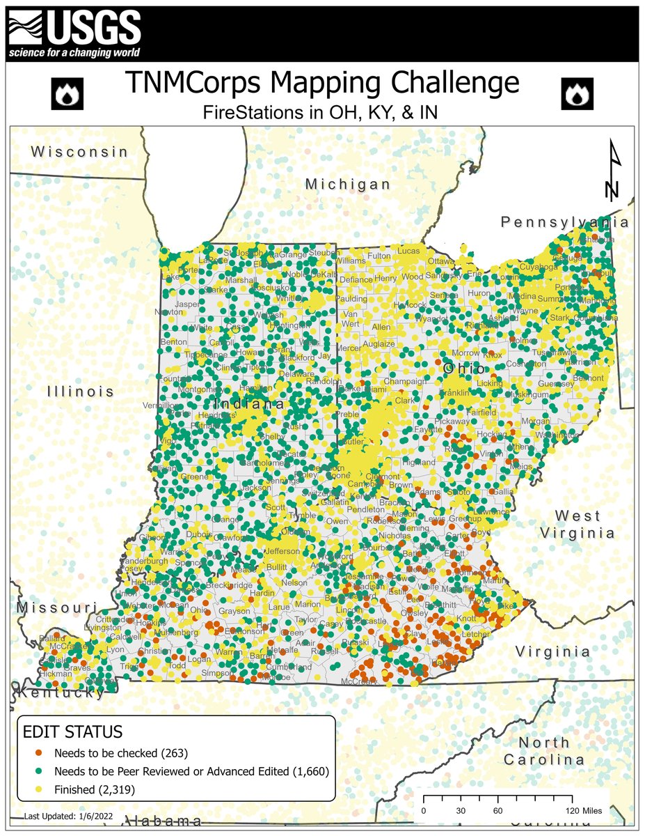 USGSTNM's tweet image. Volunteers have been busy! Updates to #TNMCorps #MappingCHallenges are now available: ow.ly/vS0a50HoGpV

Want to participate? Sign up at ow.ly/tKIk50HoGus 

@FedCitSci #citsci #CitizenScience #USGS #TheNationalMap #GIS #VGI
