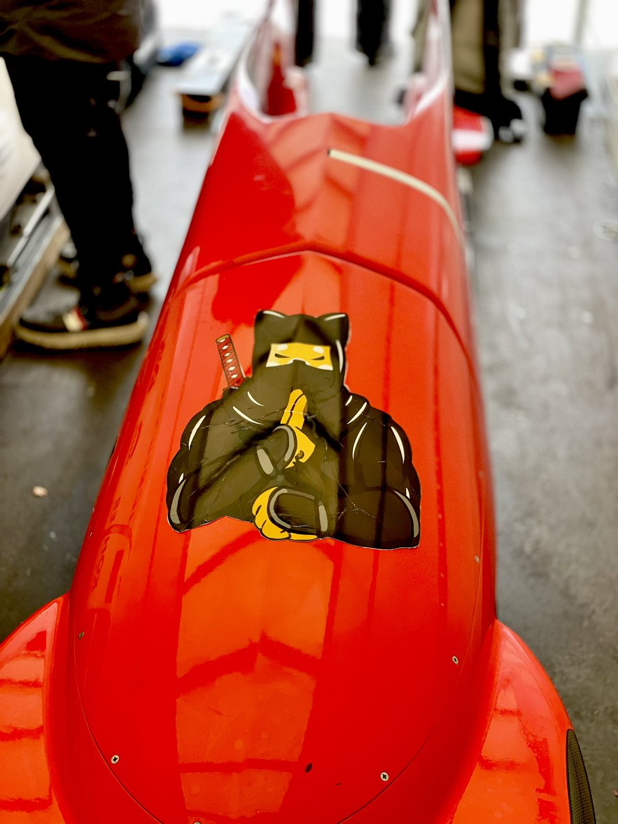 ManteoMitchell's tweet photo. When my guy @bnkdmember tells you about @Shib_nobi you gotta follow suit! Thanks for the support! #Crypto #Shibnobi #bobsled #winter #olympics #Beijing2022 https://t.co/NiyRmN7S9V