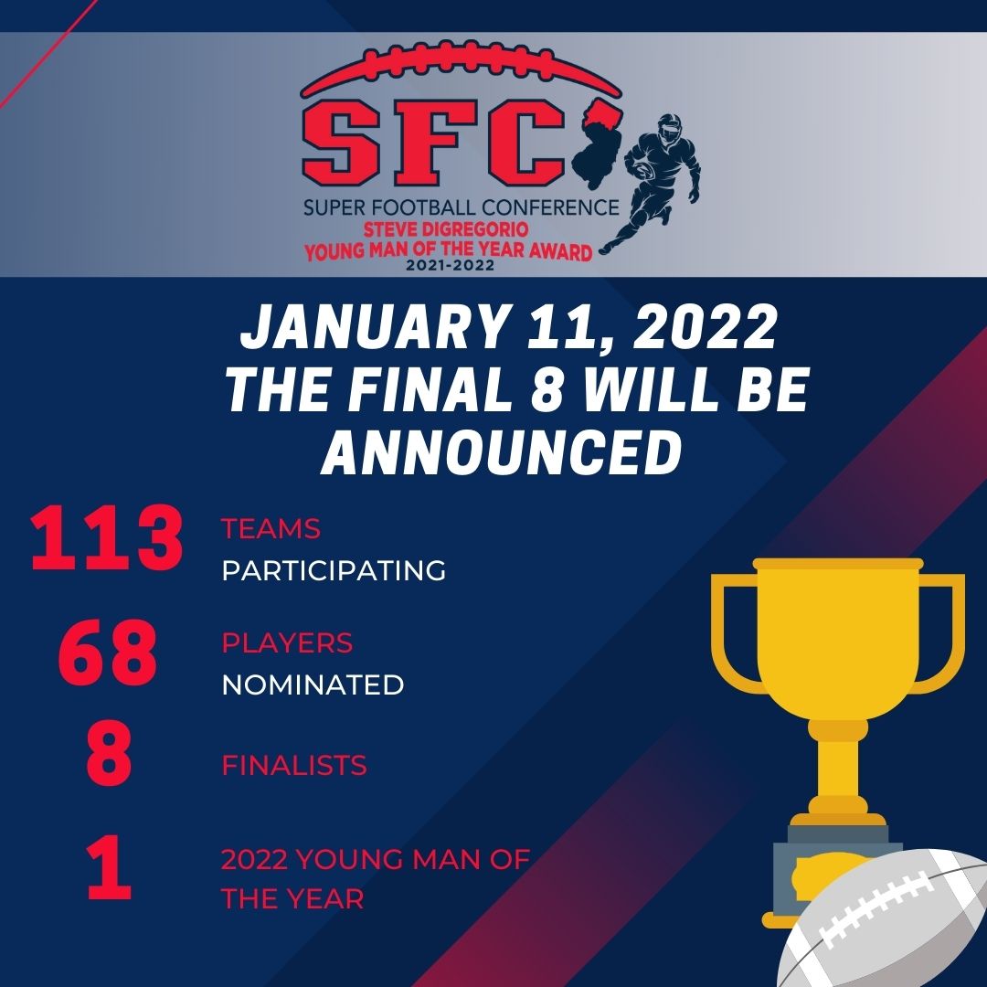 Stay tuned! #SFCmanoftheyear #WeAreBackSFC #NJHSFootball #NJFootball #HSfootball