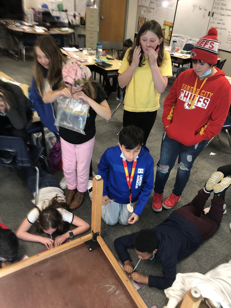 While studying the atmosphere/air pressure, my class was amazed to find that we could use air to lift a very heavy table. Maybe the most fun experiment I have ever done. Based on the cheering and screams, I think the kids would agree! #makeschoolfun #science #sciencerules