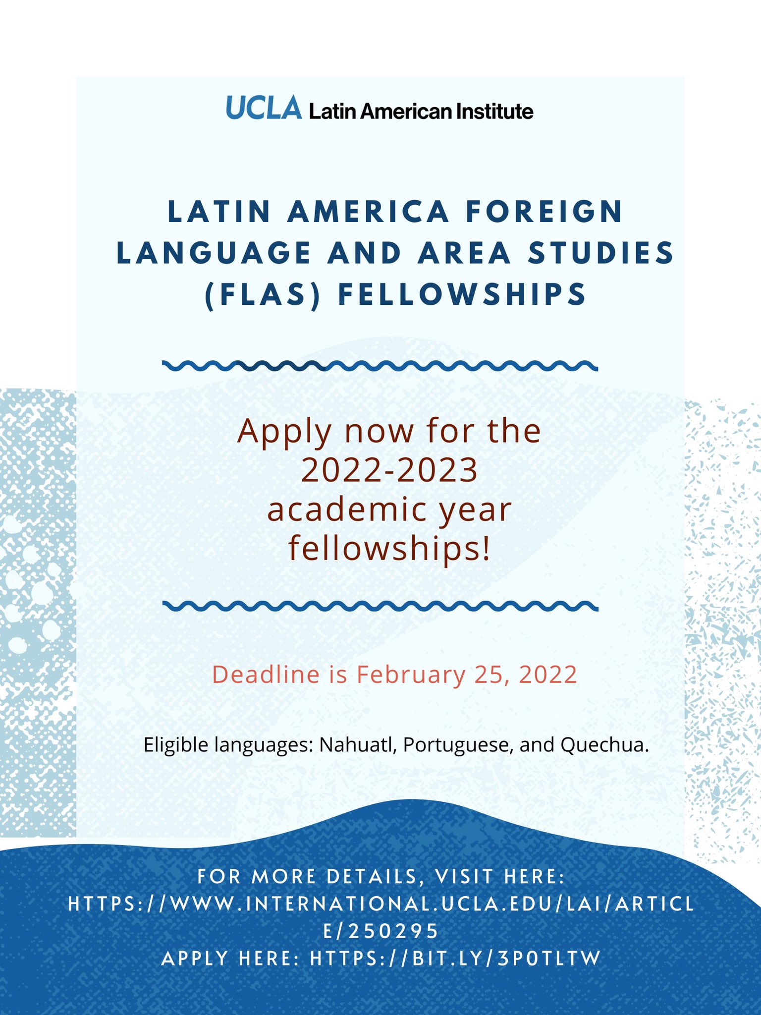Ucla 2023 Academic Calendar Ucla Latin American Institute (@Uclalai) / Twitter