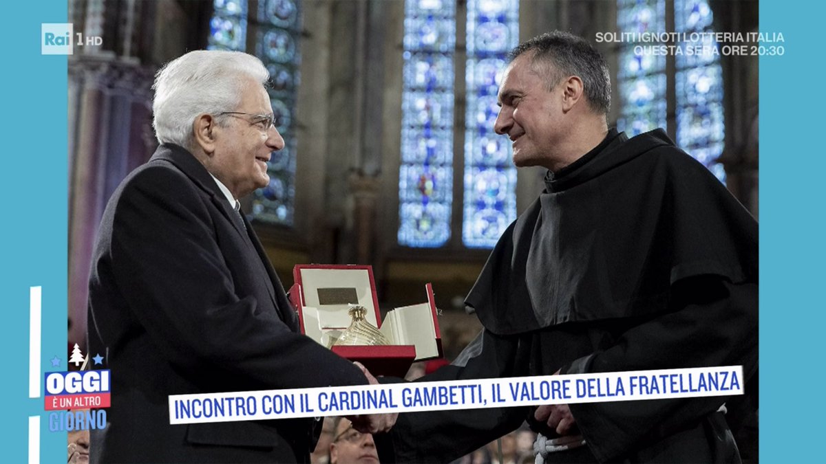 Oggi il Cardinale Mauro Gambetti è stato ospitato da <a href="/serenabortone/">serena bortone</a> a @altrogiornorai1 per parlare della Fondazione “Fratelli tutti” che il Papa ha fatto nascere l’8 dicembre per promuovere fraternità e amicizia sociale attraverso #arte #formazione #dialogo