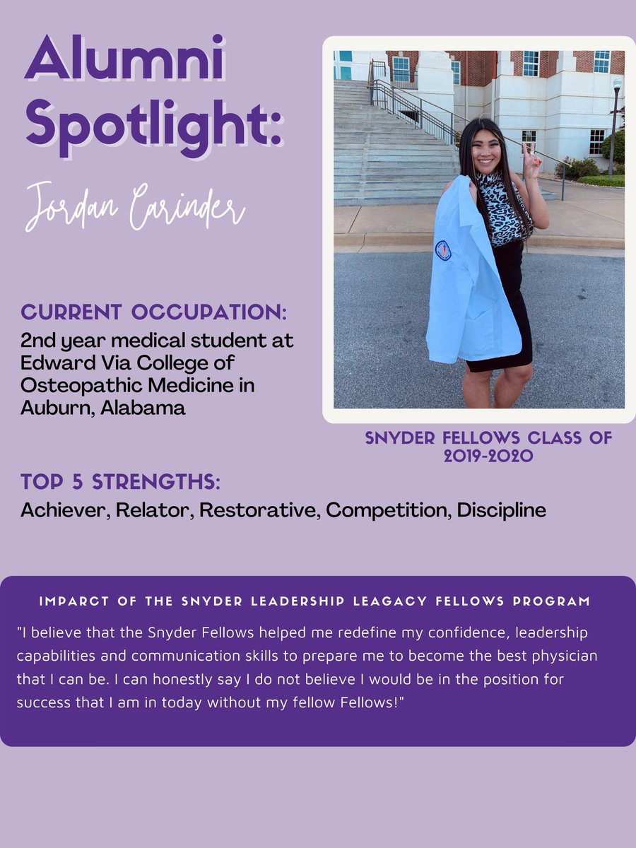 Snyder Leadership Legacy Fellows tweet media