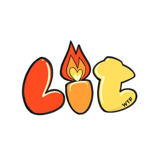 Caked100's tweet photo. @rata_yonqui Yoo late to the party here my lit logo entry https://t.co/soLA4A1cok