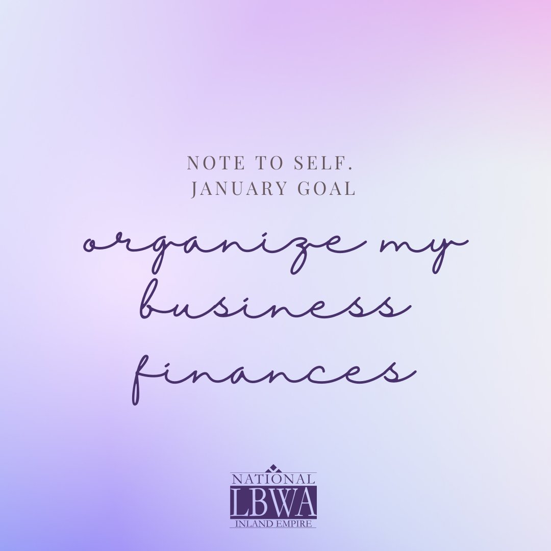 If one of your goals is to organize and grow your business finances then you should join our next Business Connect Session. No cost for members, and only $10 for non-members. Limited spots, register today: bit.ly/businessprojec… #nlbwaie #smallbusinessgoals #latinaentrepreneur