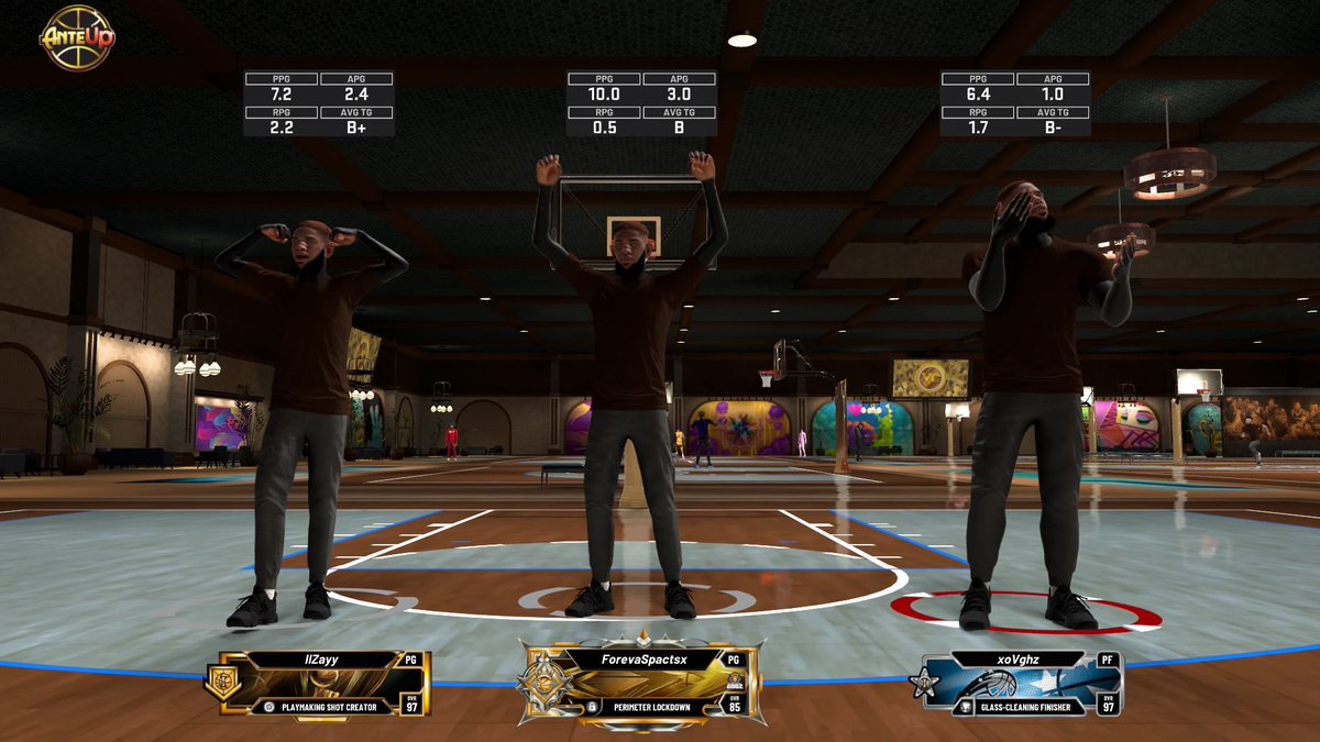 Reslify's tweet image. Best trio to touch the court😈