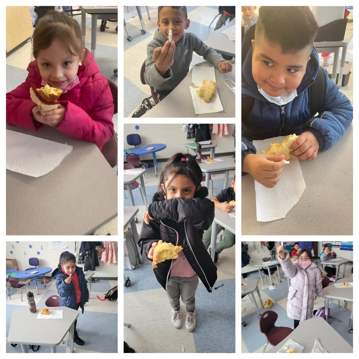 SocialMediaEL1's tweet photo. Our students celebrate 3 Kings Day with a Rosca de Reyes.
#crossculturalcompetence
#DLprogram https://t.co/GYMdDuLyW9