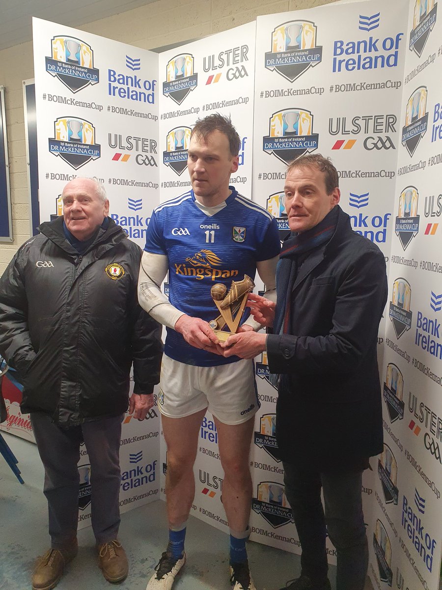 #BOIMCKENNACUP 
Man of The Match Gearoid McKiernan