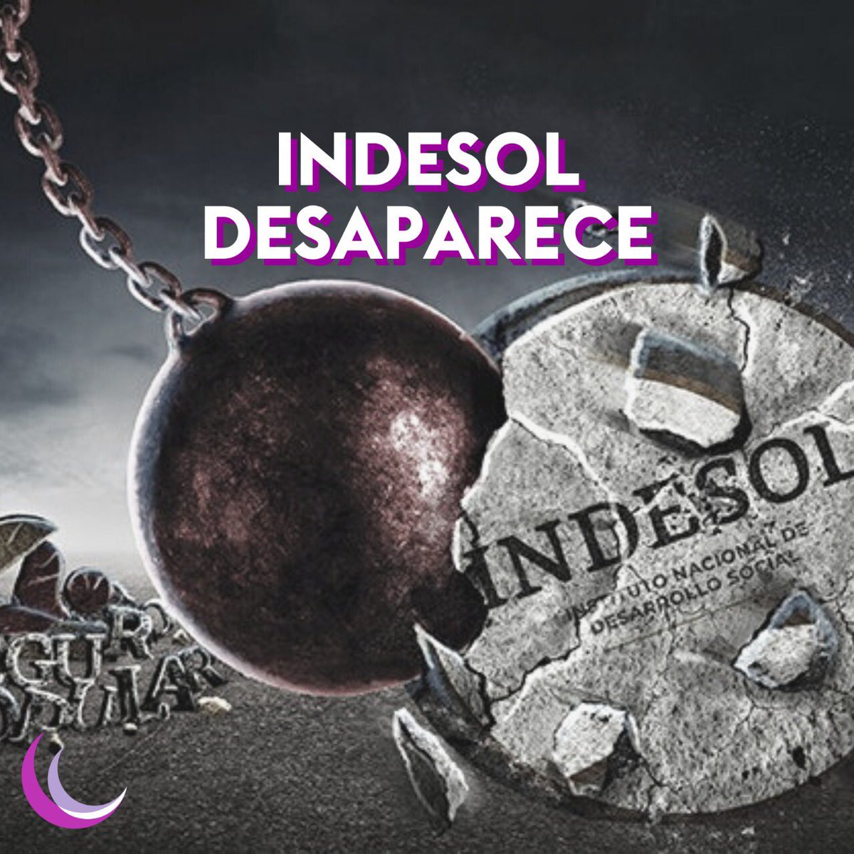 Lentes_purpura's tweet photo. 🧵 | INDESOL desaparece
¿Qué opinas?🤔
#ponteloslentes #lentespúrpura #indesol #mexico #2022NewYear #gobierno https://t.co/irCk5dy9NB