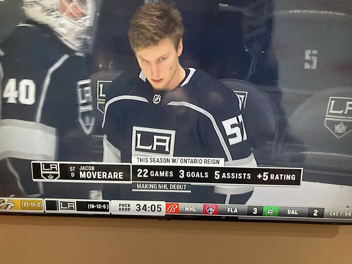 When Mo came over from Sweden he kept saying he was driving a Chevy Tuna. After some clarification it turned out he was driving a Chevy Tahoe. He’s been called Tuna ever since and it fits him perfectly. Great moment for a great kid and player! Well deserved 🐟 #tunatime <a href="/LAKings/">LA Kings</a>