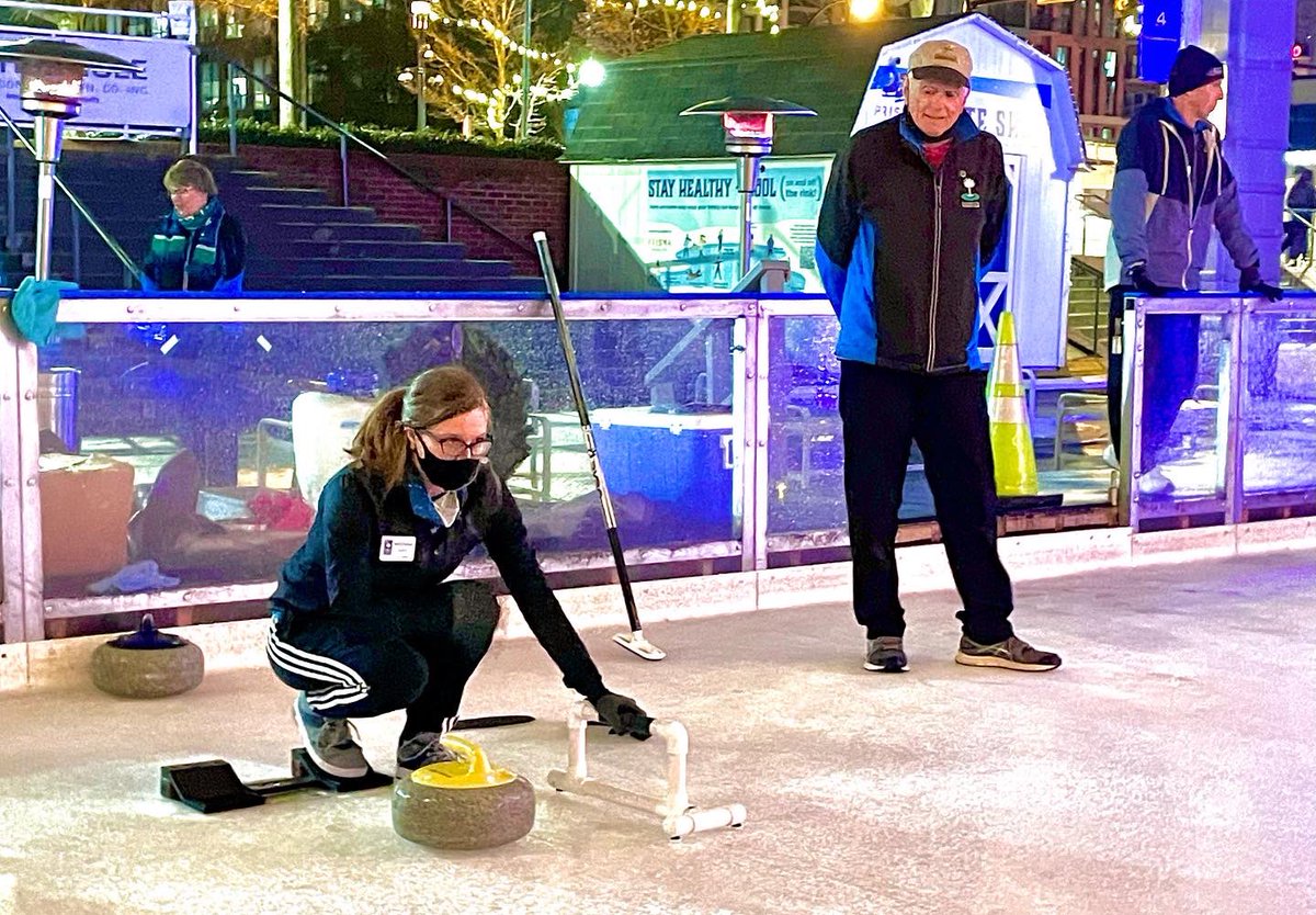 gvilleevents's tweet photo. The Winter Olympics are coming! ❄️ 

Tonight, @palmettocurling came to @ucbi #IceonMain to teach the Greenville community how to curl! 

What’s your favorite Winter Olympic sport to watch? 

#gvilleevents #yeahthatgreenville #whatsgoingongvl #greenvillesc https://t.co/c3gxE1y1a5